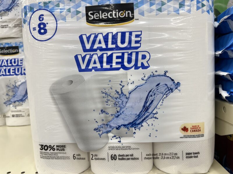 Selection Paper Tower made in Canada 🇨🇦