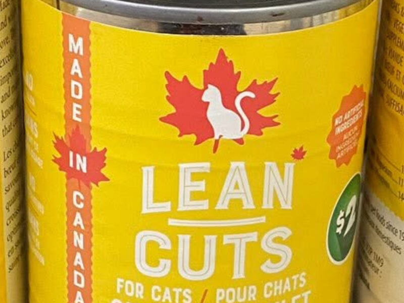Dollar tree Cat and Dog food lean cuts