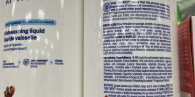 Attitude Dishwashing liquid soap