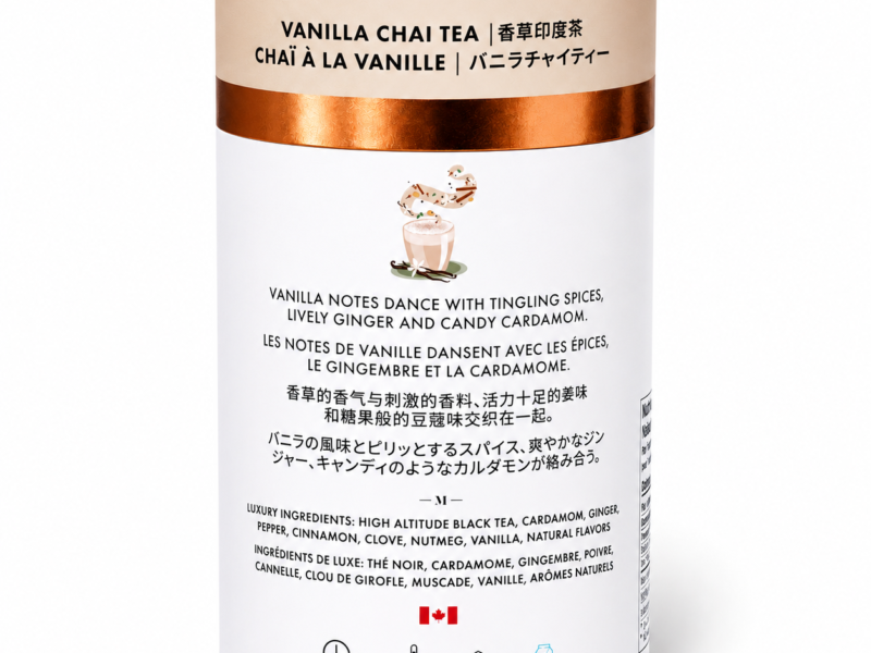 Luxury Vanilla Chai Tea